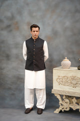 BROWN PLAIN WAISTCOAT