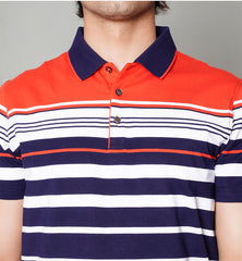 Multi Stripe Polo Shirt