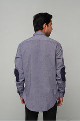 Grey Printed Casual Shirt